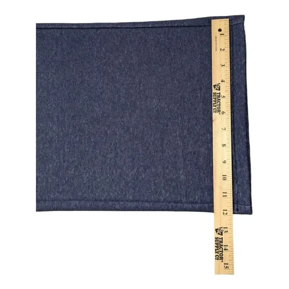 Fabletics Sweatpants Mens 2XL Wide Leg Baggy Fleece Work Out Blue